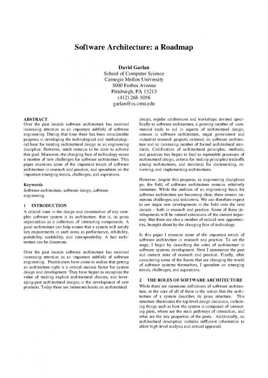 picture Software Architecture Pdf 186019 | Finalgarlan