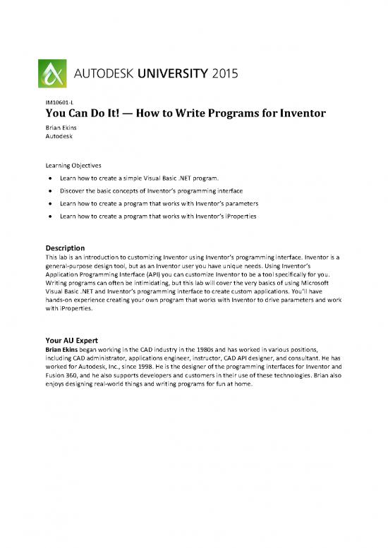 picture_Basics Of Programming Pdf 186845 | Handout 10601 Im10601 L How 20to 20write 20programs 20for 20inventor