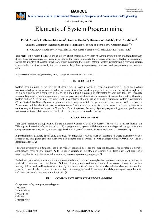 picture Programming Pdf 185545 | Ijarcc787