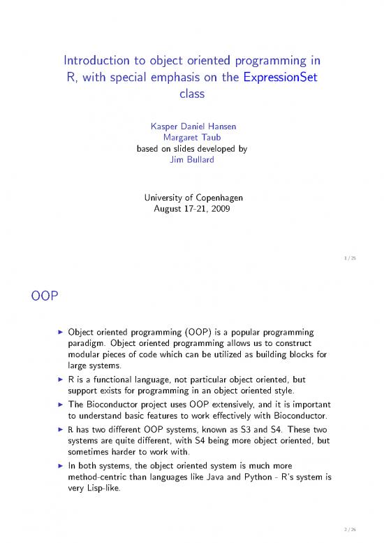 picture Object Oriented Programming Pdf 186579 | Oop Handouts