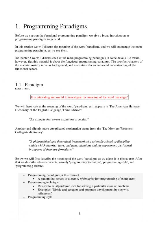 picture Programming Pdf 186511 | Paradigms