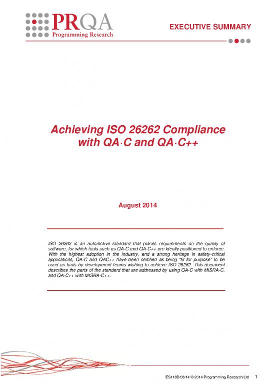 picture_Software Development Pdf 186641 | Prqa Achieving Iso26262 Compliance With Qac