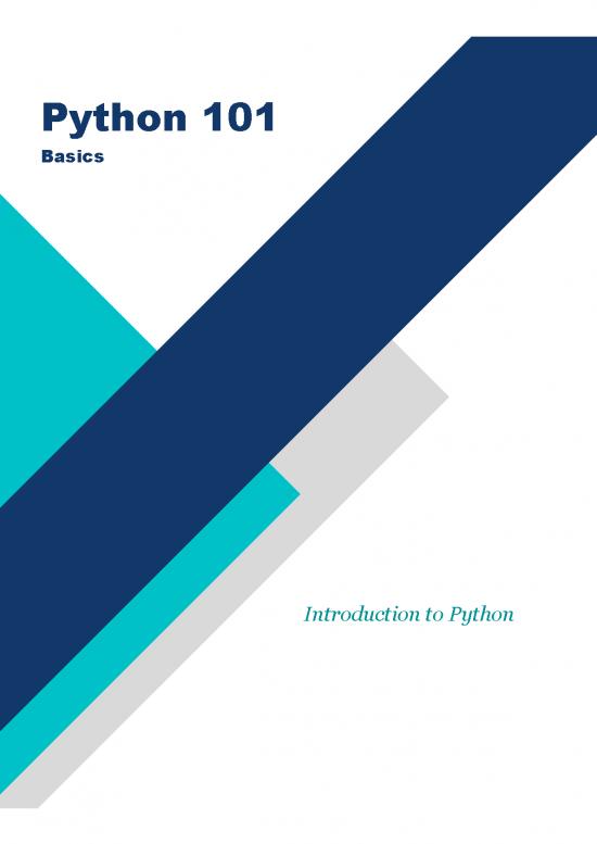picture1_Python Pdf 185944 | Python101 Introduction Del