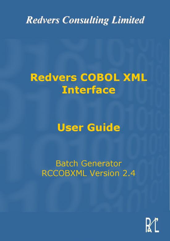 picture Cobol Pdf 187635 | Rccobxml 4 User