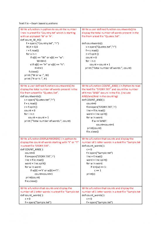 picture Python Exam Questions Pdf 187728 | Text File Exam Based Questions