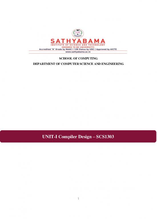 picture1_Compiler Design Pdf 185968 | Unit 1