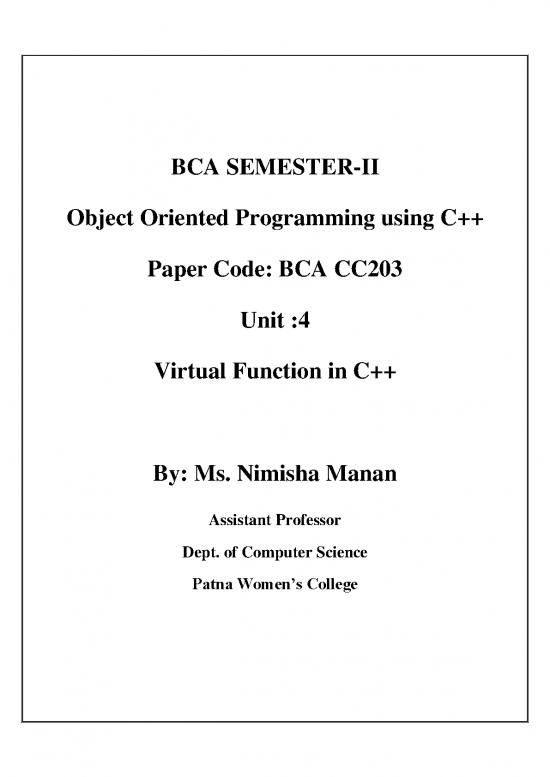 picture_Computer Science Thesis Pdf 187028 | Virtual Function