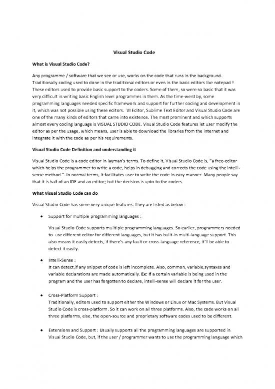 picture1_Programming Pdf 185988 | Visual Studio Code