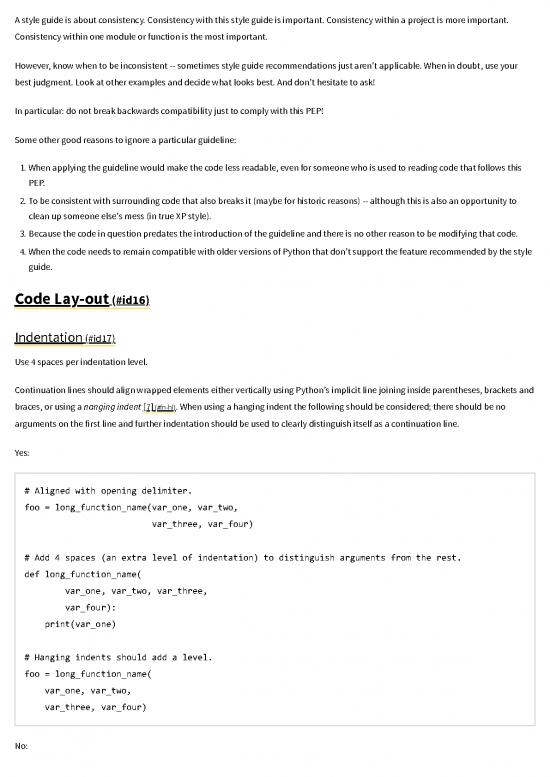 Python Pdf 186344 | Pep8 Style Guide