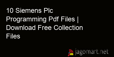 picture 10 Siemens Plc Programming Pdf Files | Download Free Collection Files