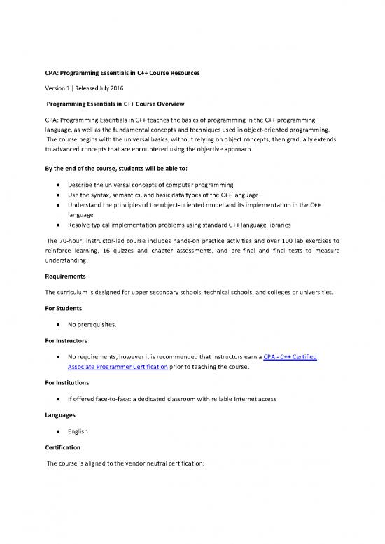 picture Basic Programming Concepts Pdf 190351 | 09cppadvancedprogramminginc  