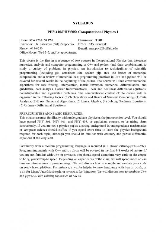 picture_Computational Physics With Python Pdf 190336 | 410 Syllabus Eval Rappoccio Fall2019