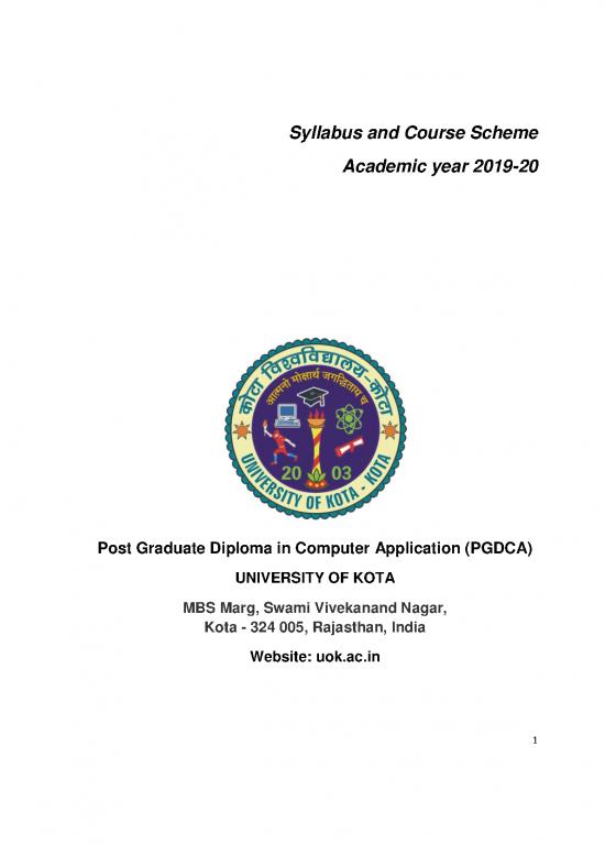 picture Pgdca Course Pdf 188590 | 599 Pgdca