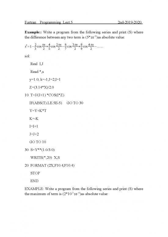 picture1_Fortran Programming Examples Pdf 189947 | 5 2020 04 06!12 35 11 Am
