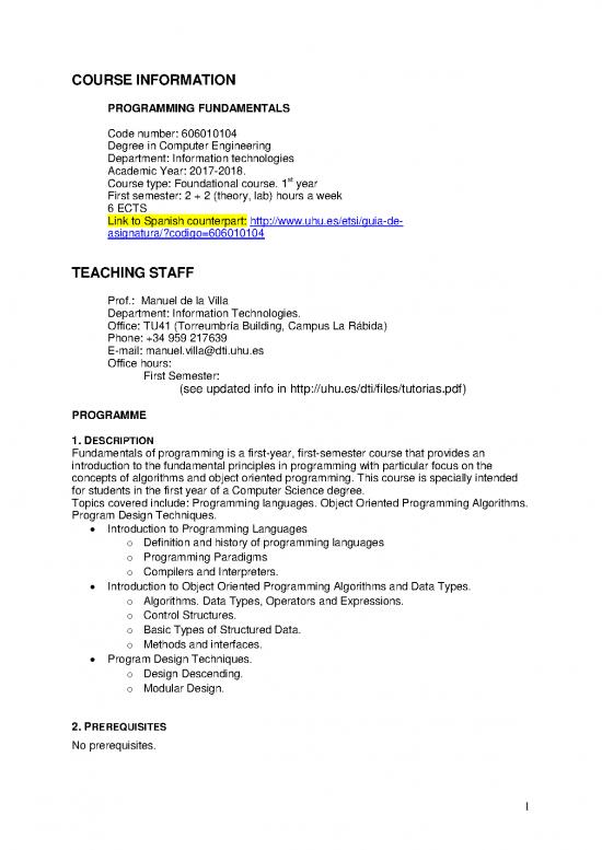 picture1_Concepts Of Programming Languages Pdf 188567 | 606010104 Programming Fundamentals 17 18