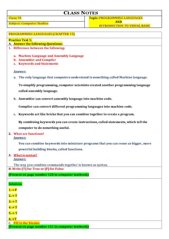picture Visual Programming Pdf 189609 | 6 Computer