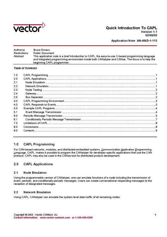 picture Capl Programming Pdf 190138 | 778c5e06c68f2486a54599e245d18ff7