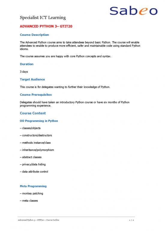 picture1_Programming Concepts Pdf 189784 | Advanced Python 3 Gtit20 Course Outline