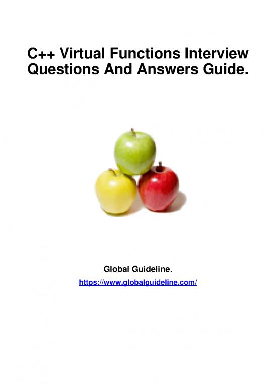 picture1_Pdf Job Interview 188094 | C Virtual Functions Interview Questions And Answers 1185