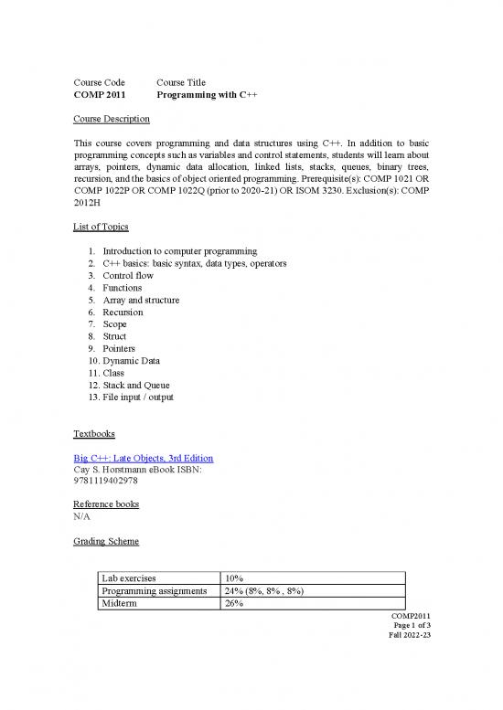 picture Programming Concepts Pdf 189807 | Comp2011 Fall 22 23