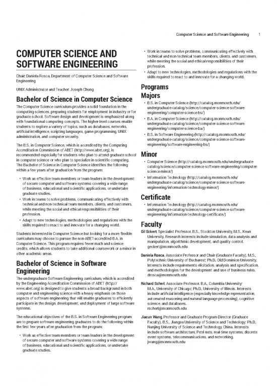 picture Computer Science Curriculum Pdf 190144 | Computer Science Software Engineering