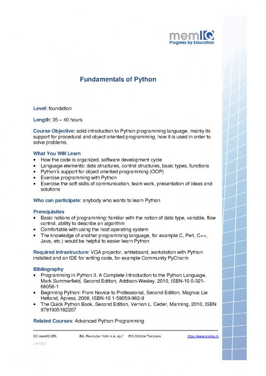 picture1_Python Fundamentals Pdf 188303 | Course   Fundamentals Of Python