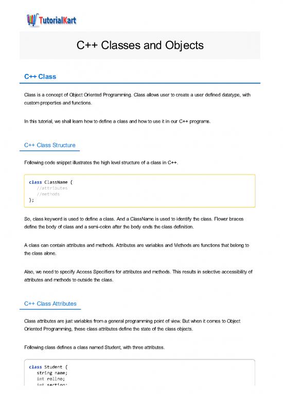 picture_Tutorial Pdf 188541 | Cpp Class