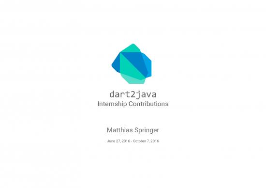 picture Dart Programming Language Pdf 189464 | Dart2java Presentation
