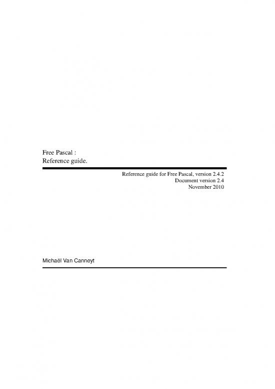 picture1_Free Pascal Pdf 190229 | Free Pascal Reference