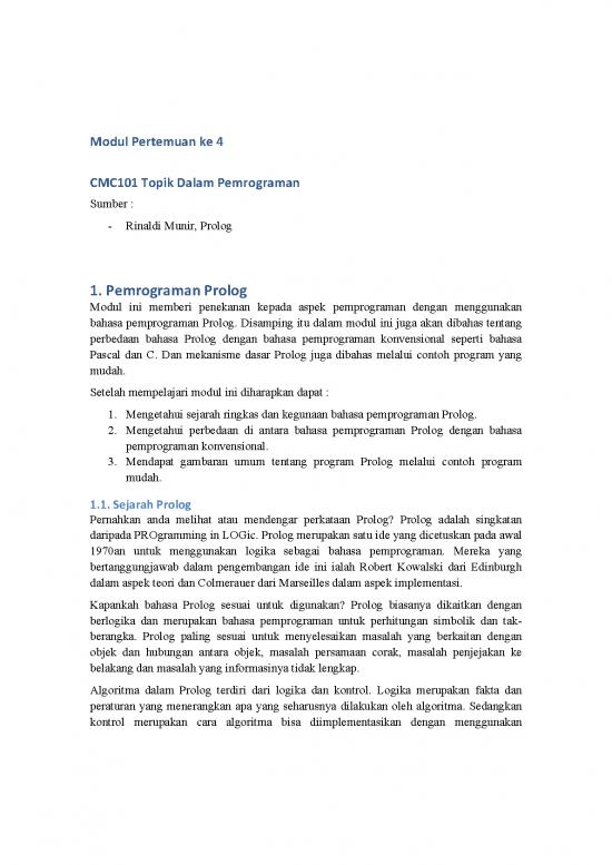 picture1_Prolog Pdf 189458 | Modul Pertemuan Ke 4   Cmc101 Topik Dalam Pemrograman