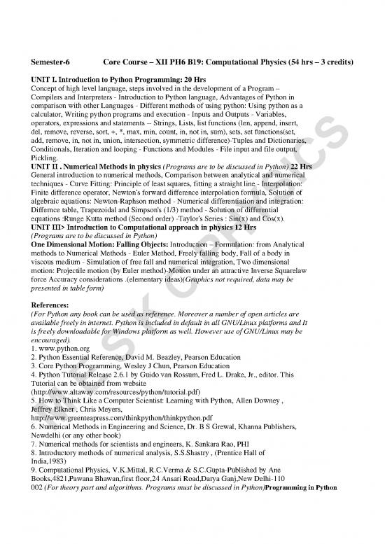 picture1_Computational Physics With Python Pdf 190422 | Notes Python Notes To Send