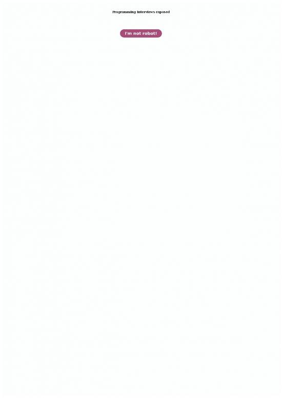 picture_Programming Interviews Exposed Pdf 187999 | Programming Interviews Exposed