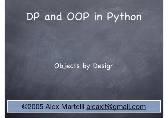 picture1_Python Oop Pdf 190053 | Pyc05 Oop Dp