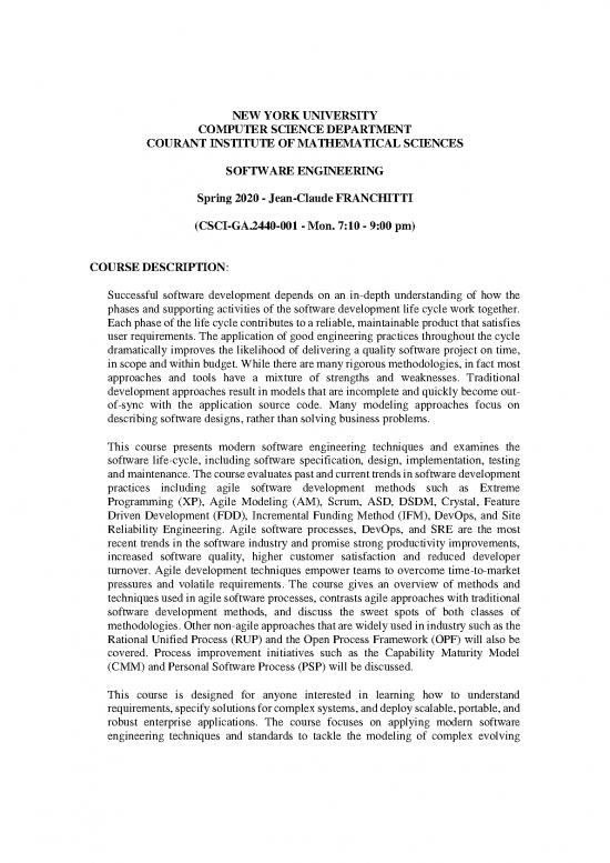 picture1_Software Engineering Course Pdf 190195 | Se Course Description And Syllabus Spring 2020