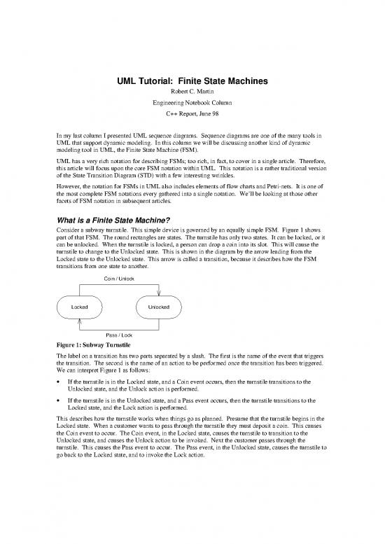 picture Tutorial Pdf 188821 | Umlfsm