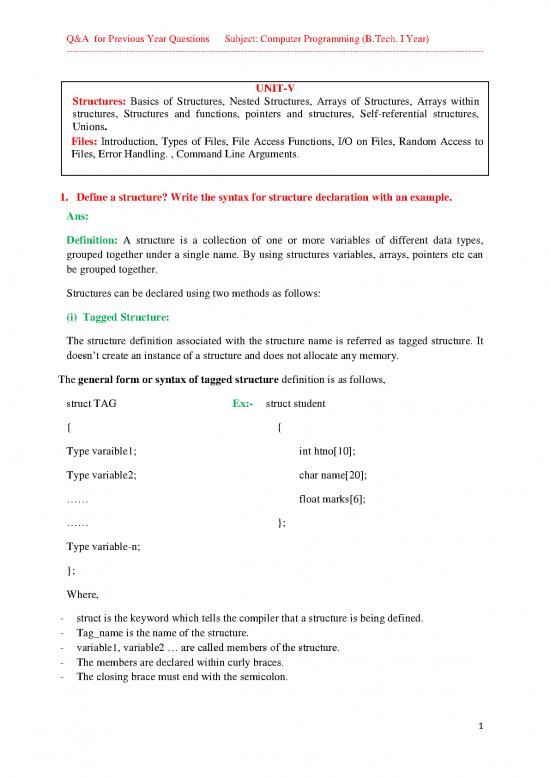 picture1_Basics Of Programming Pdf 188112 | Unit V(q&a) Cp