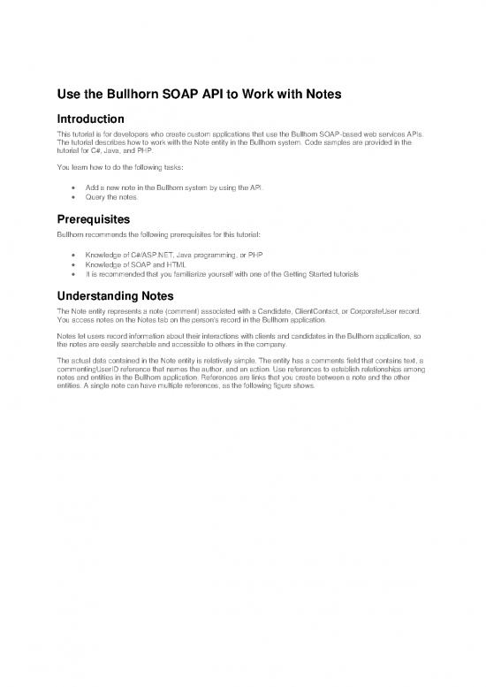picture1_Programming Notes Pdf 188923 | Use The Bullhorn Soap Api To Work With Notes