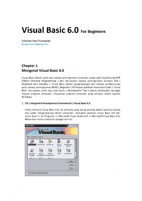 picture1_Visual Programming Pdf 189222 | Visual Basic 60 Chapter 1