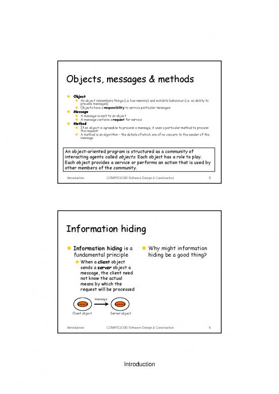 Object Oriented Programming In Java Lecture Notes Pdf