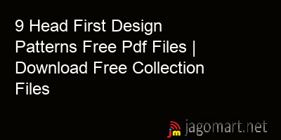 9 Head First Design Patterns Free Pdf Files | Download Free Collection ...