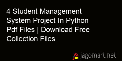 picture 4 Student Management System Project In Python Pdf Files | Download Free Collection Files