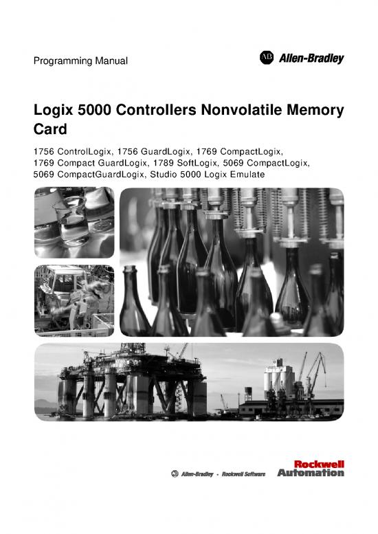 picture Studio 5000 Programming Manual 192333 | 1784sd1