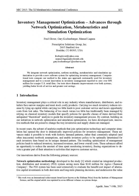 picture Inventory Management Pdf 192887 | 471   Inventory Managent Optimization   Advances   Mic 2015