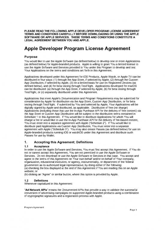 picture1_Agreement Sample 192315 | Apple Developer Program License Agreement 20220606 English