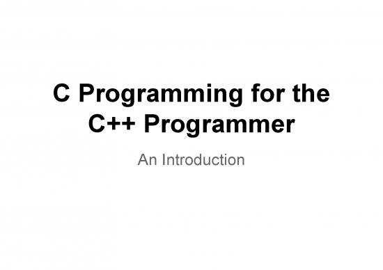 picture_C For The C   Programmer