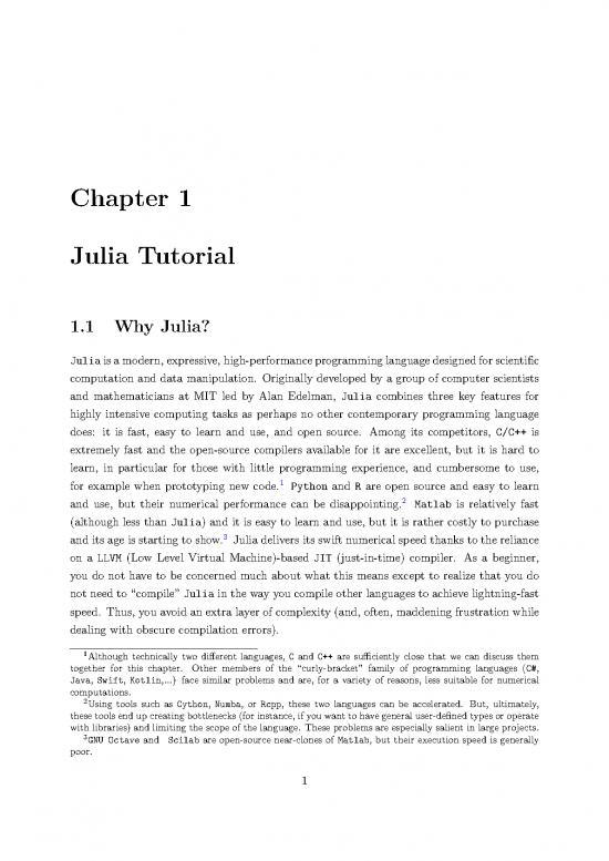 picture Computer Programming With Matlab Pdf 191549 | Chapter Hpc 8 Julia