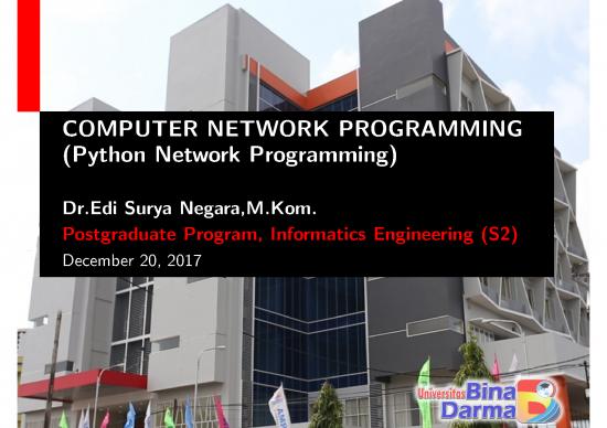 picture1_Python Network Programming Pdf 192585 | Chapter Python Network Programing