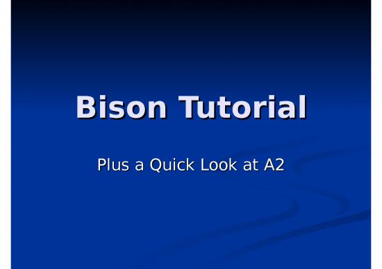 picture_Tutorial Pdf 190999 | Csc467 Bison Tut