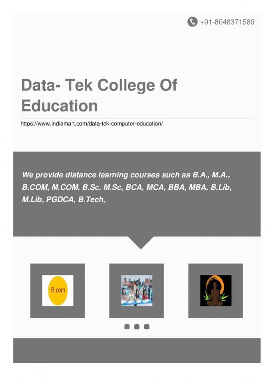 picture1_Dca Course In Hindi Pdf 191182 | Data Tek College Of Education