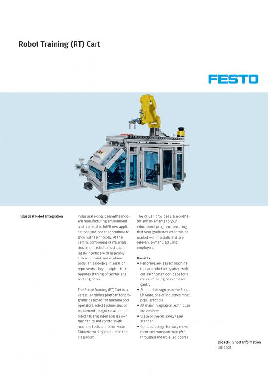 picture1_Technology Of Machine Tools Pdf 191038 | Dsi   Robot Training Cart   En   Did1028
